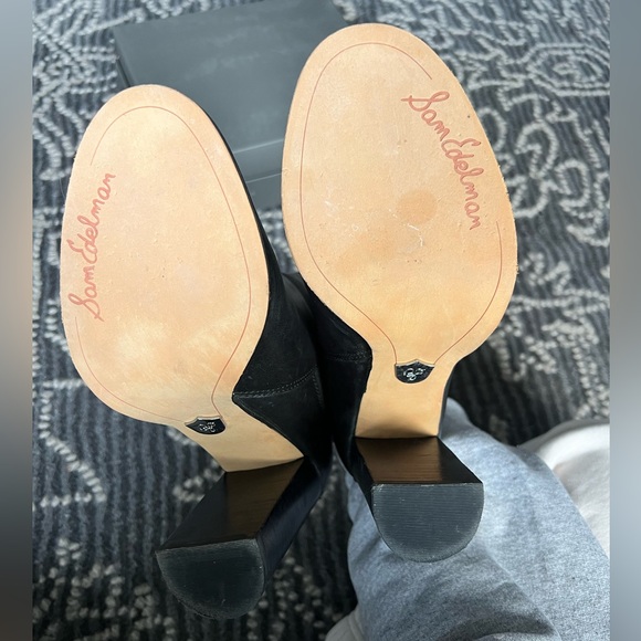 Sam Edelman Block Heel Ankle Boot - size 8 - Picture 5 of 5